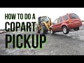 How to Pick Up Your Copart Auction Car Like a PRO
