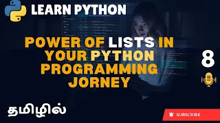 Python Lists Master Data Organization and Manipulation Tamil Yellowgreys