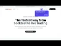 From Backtest to Live Going Live with backtesting py in 2025 Step-by-Step Guide Tutorial