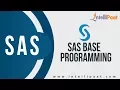 Introduction to SAS Base Programming SAS Base Tutorial SAS Base Online Training Intellipaat