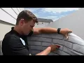 Installing Window Well Liners - Time-lapse