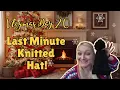 Vlogmas Day 20 | Fast Sparkly Knit Hat on the Sentro ✨🧶 Birthday \u0026 Friends 🎄