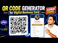 Build a Dynamic QR Code Generator for Digital Business Cards with Admin Panel PHP MySQL