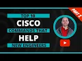 10 CISCO COMMAND TIPS AND TRICKS Found In CCNA CCNP CCIE