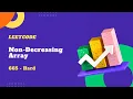 Non-Decreasing Array in JS 665 Medium LeetCode Brute Force Approach