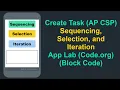 Sequencing Selection And Iteration - Block Code