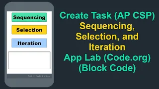 Sequencing Selection And Iteration - Block Code