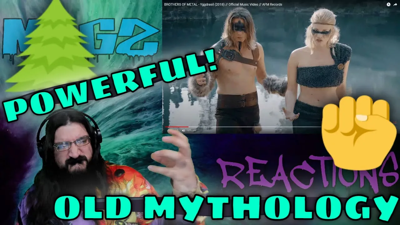 BROTHERS OF METAL - Yggdrasil (2018) // Official Music Video // AFM Records | REACTION | MAGZ