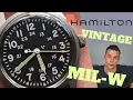 Affordable NOS Vintage Hamilton Military Issue MIL-W-46374 Review 10 10 Tock