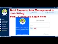 Part 26 Java Swing Library System Part 3 User Management Module - Login in Java Swing MySQL