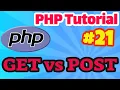 PHP Tutorial Difference Between GET and POST with Example