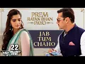 Lagu Jab Tum Chaho Song | Prem Ratan Dhan Payo | Salman Khan \u0026 Sonam Kapoor
