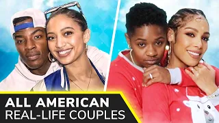 all american real life couples 2023 bre z wedding daniel ezra u0026 samantha taye diggs new love