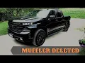 MBRP muffler delete on my 2019 Chevy Silverado RST how does it sound