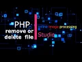 How to delete file using php