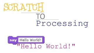 Scratch to Processing EP 1 - Hello World