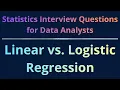 Can you explain the fundamental differences between Linear and Logistic Regression