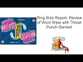 Ring Side Report-Board Game Review of Word Wipe