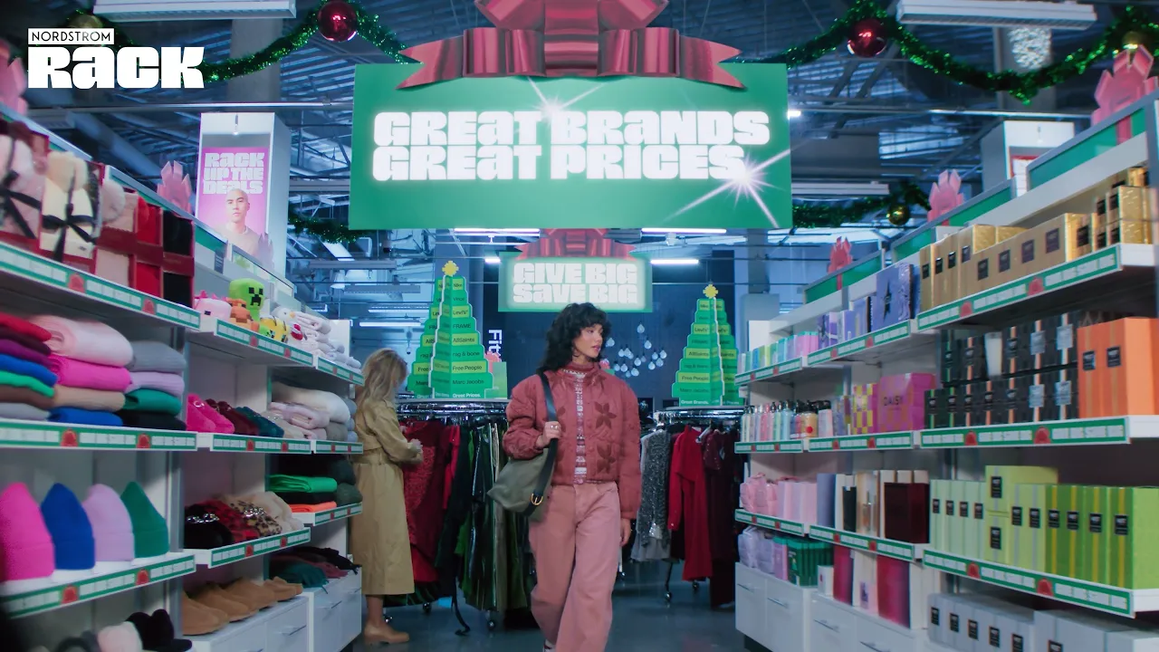 Nordstrom Rack — Nordstrom Rack — Holiday Sale: Great Brands, Great Prices (YouTube video ad)