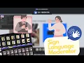 SIGN LANGUAGE MODERATOR - SLM AI-Based Using Python OpenCV Keras and Flask Framework