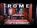 Download Lagu ROME: The Top 10 Best Restaurants