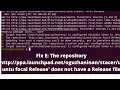 E The repository http ppa launchpad net oguzhaninan stacer ubuntu focal Release does not have a Re