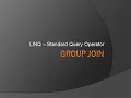 LINQ Group Join Operator
