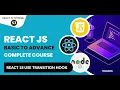 React Tutorial In Hindi React useTransition Hook React JS Tutorial For Beginners To Advanced