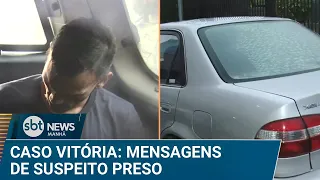 Caso Vitória: "Fui filmado, agora ficou ruim", diz suspeito preso | SBT News Manhã (12/03/25)