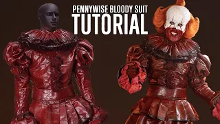 How I made my PENNYWISE BLOODY SUIT (Tutorial) | Prince De Guzman Transformations