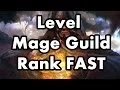 ESO How to Level your Mage Guild Rank Fast All Lorebook Locations