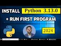 How to install Python 3 13 0 on Windows 10