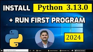 How to install Python 3 13 0 on Windows 10