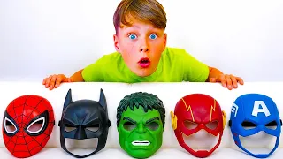 Ali puts on superhero masks and saves the day!