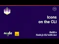 Icons on the CLI Build a Node js CLI with Ace