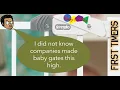 Regalo Easy Step Extra Tall Walk Thru Baby Gate Unboxing and setup