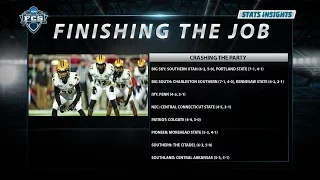 FCS STATS Finishing The Job