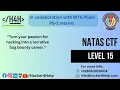 Over the wire natas Walkthrough-Level-15 CTF challenges web application pen testing Hacker4Help