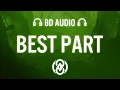 Download Lagu H.E.R. - Best Part Ft. Daniel Caesar(Lyrics) | 8D Audio 🎧