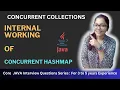Internal working of Concurrent HashMap Interview Questions - JAVA Concurrent Collections
