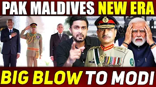 Pak Maldives Enter New Era of Friendship - Total Silence in India - Muizzu Pakistan Visit