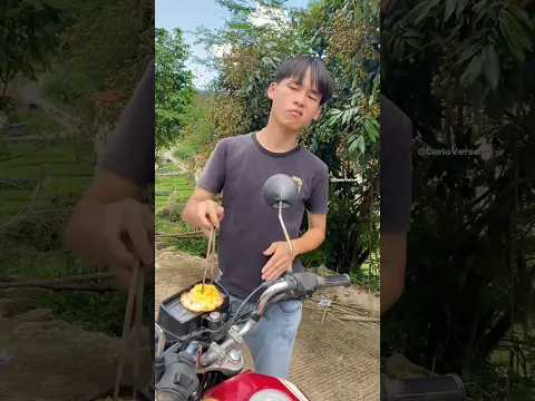 He Fried an Egg on His Bike in This Heat!