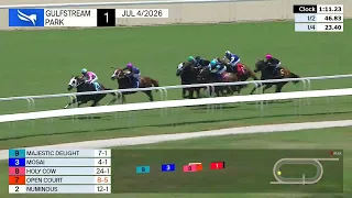 Gulfstream Park July 4 2026 Race 1