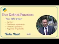 Positional Default Keyword Arguments return Python CS IP AI