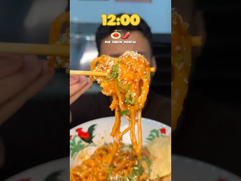 24 JAM MAKAN DIATUR AI !! 🤖🍜🧁