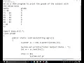 2020 -Programming in JAVA - Control Structure