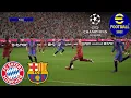 eFootball 2022 UEFA Champions League (FC Bayern Munich vs FC Barcelona Gameplay) [Group E]