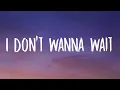 Download Lagu David Guetta \u0026 OneRepublic - I Don't Wanna Wait (Lyrics)