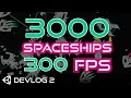 Generating an OPEN WORLD Galaxy with THOUSANDS of Spaceships Game Devlog 2
