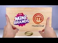 Mini Brands CREATE (MasterChef) Are They Barbie Doll Sized? ZURU 10 Capsule Unboxing